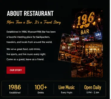 Khaosan 1986 bar interior